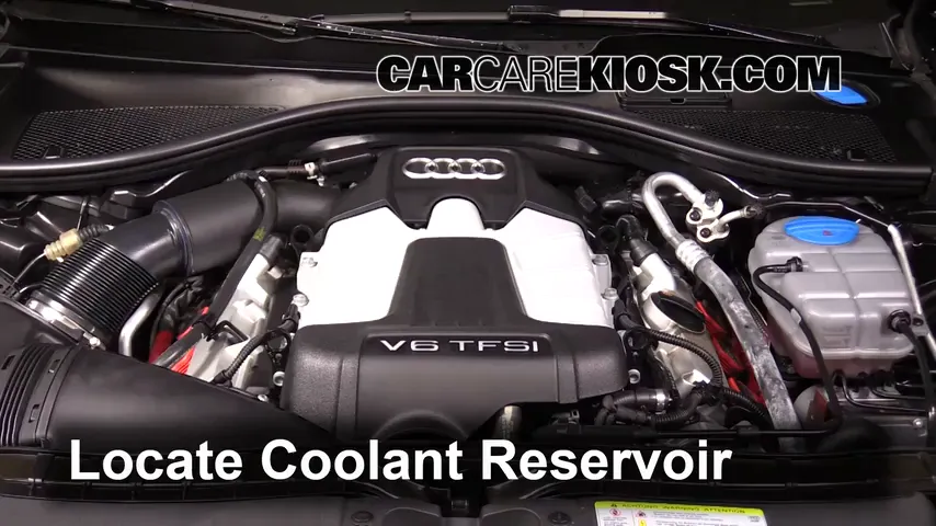 2013 Audi A6 Quattro Premium 3.0L V6 Supercharged Coolant (Antifreeze)